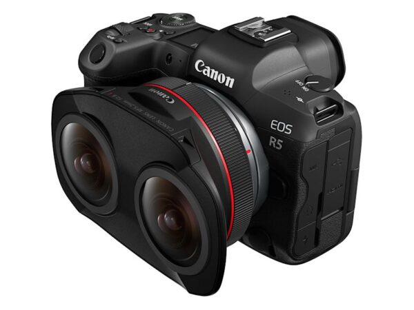 Canon’s new VR video production system has a dual fisheye lens